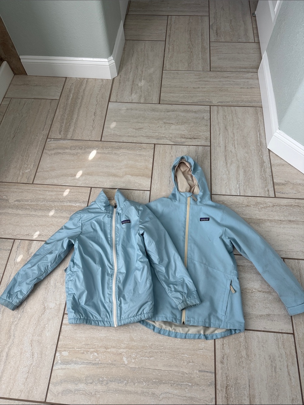 Patagonia 4 In 1 Everyday Jacket Kids Clement Blue M 10